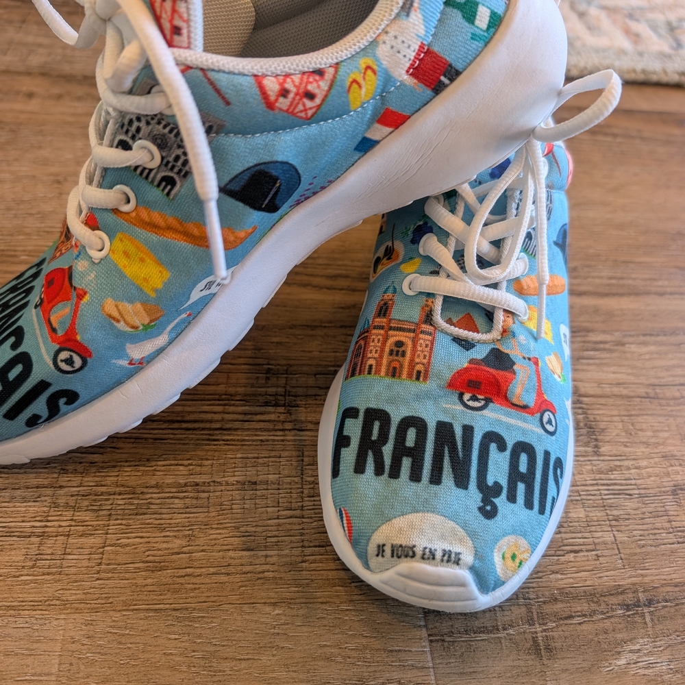 Women's Sneakers with French Design
